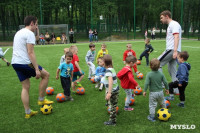 В тульских парках заработала летняя школа футбола для детей, Фото: 13