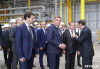 Дмитрий Медведев посетил предприятие "Тула Сталь", Фото: 1