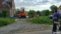 Демонтаж незаконных цыганских домов в Плеханово и Хрущево, Фото: 2