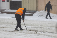 Снежный апокалипсис в Туле: фоторепортаж с улиц города, Фото: 22