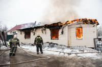 Сгоревший дом в Скуратовском, Фото: 4
