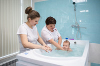 В Туле в детской городской клинической больнице открылся бассейн для грудничков, Фото: 13