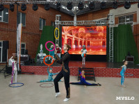 Фестиваль «Шар-папье»: Тульский кремль украсили огромные новогодние бусы, Фото: 21