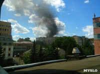Пожар на на пересечении улиц Гоголевской и Свободы , Фото: 17