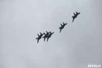 Над Тулой пролетела пилотажная группа «Русские витязи», Фото: 12