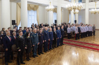 Дмитрий Миляев поздравил сотрудников ОВД, Фото: 5