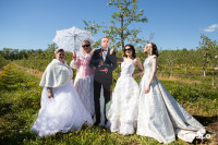  Парад невест прошел в Тульской области в фестивале «Цветущая яблоня», Фото: 18