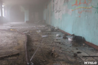 В Скуратово загорелось заброшенное училище, Фото: 14