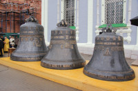 Торжественное освящение колоколов Успенского собора, Фото: 1