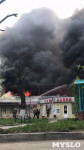 Сгорел рынок "Салют", Фото: 14
