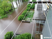 Потоп в Узловой: Магазины и дворы под водой, по улицам плывут караси, Фото: 6