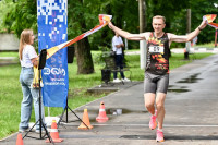 Хаски пробежала 5 км ЭФКОChallenge в Новомосковске вместе с хозяйкой, Фото: 16