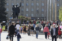 Празднование 69-й годовщины победы в Великой Отечественной войне на площади Победы. Тула, Фото: 38