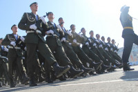 Военный парад в Туле, Фото: 1