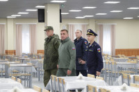 Алексей Дюмин проверил экипировку и подготовку мобилизованных туляков , Фото: 83