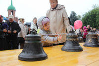 Торжественное освящение колоколов Успенского собора, Фото: 12