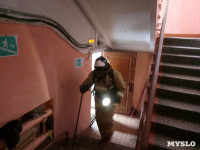 Учения пожарных в центре Тулы, Фото: 5