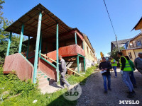 В Плеханово вновь сносят незаконные дома цыган, Фото: 18