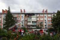 Пожар на пр. Ленина 131б, Фото: 45
