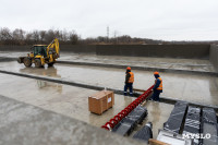 Как строят цех механического обезвоживания для очистных в Туле, Фото: 19