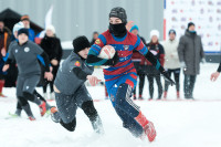 В Туле впервые состоялся Фестиваль по регби на снегу, Фото: 58