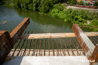 Строительство моста через Упу: фоторепортаж, Фото: 40