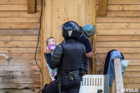 Плеханово, итоги дня: В таборе принудительно снесли первые 10 домов, Фото: 23