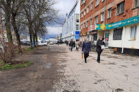 Незаконная торговля на Фрунзе и плохая уборка улиц Тулы, Фото: 11