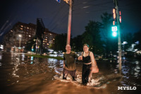 Ночной потоп в центре Тулы: Лейтейзена, Фото: 29