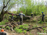 В Туле ведется расчистка Щегловского ручья от мусора, Фото: 4