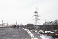 Алексей Дюмин проверил, как ведется строительство моста через Упу, Фото: 20