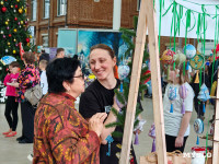 Фестиваль «Шар-папье»: Тульский кремль украсили огромные новогодние бусы, Фото: 14