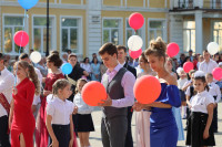 Николай Воробьев поздравил выпускников школ Суворовского района, Фото: 16