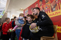 Встреча футболистов "Арсенала" c болнльщиками, Фото: 48