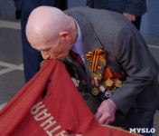 Тульский ветеран и боевое знамя в Москве. 7.05.2015, Фото: 9