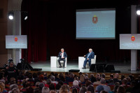 Дмитрий Миляев встретился с сельскими старостами и руководителями ТОСов, Фото: 49