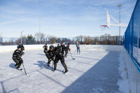 В Чернском районе школьникам подарили хоккейную экипировку, Фото: 41