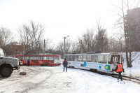 ДТП с участием двух трамваев. , Фото: 17