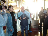 Владимир Груздев с рабочим визитом в Дубну, Фото: 1