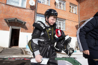 В Чернском районе школьникам подарили хоккейную экипировку, Фото: 22