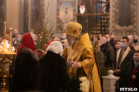 В Успенском кафедральном соборе Тулы прошло Рождественское богослужение, Фото: 32