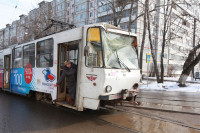 ДТП с участием двух трамваев. , Фото: 11