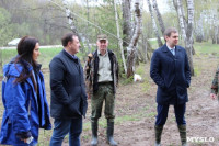 Высадка деревьев в Белевском лесничестве, 4.05.2016, Фото: 7