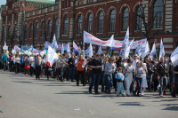 Тульская Федерация профсоюзов провела митинг и первомайское шествие. 1.05.2014, Фото: 24