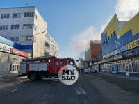 Пожар в кровельном центре на ул. Мосина, Фото: 19