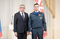 Губернатор наградил спасателей, Фото: 41