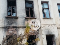 Пожар в заброшке на Пирогова, Фото: 1