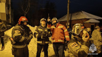 Возгорание общежития в Ясногорске, Фото: 2