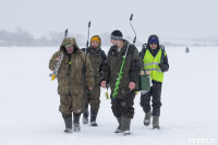 В Туле выбрали лучших рыбаков по ловле на бле­сну со льда, Фото: 41