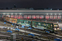 Пряничный поезд в Московском метрополитене, Фото: 7